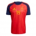 Camiseta España Lamine Yamal #19 Primera Equipación Replica Mundial 2026 mangas cortas